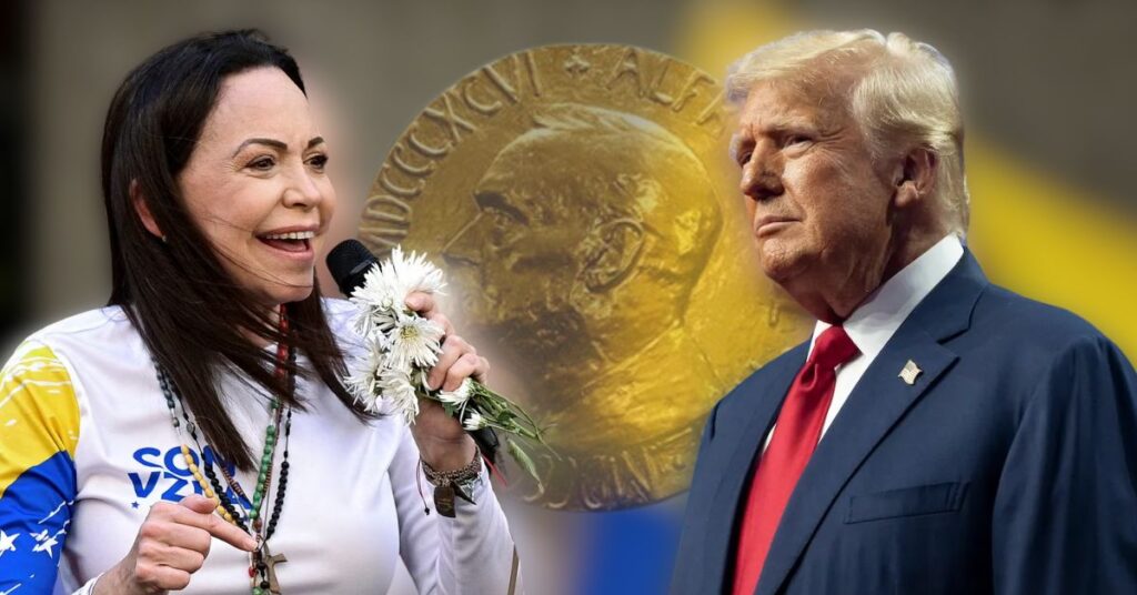 Maria Corina Machado Dedicates Nobel Prize to Trump